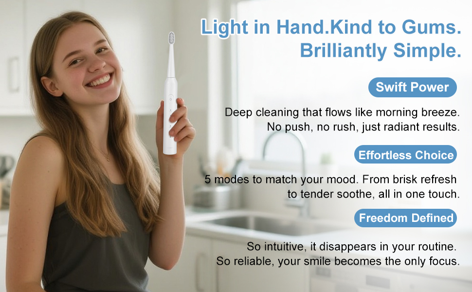 Sonic Electric Toothbrush 