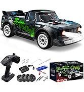 fisca 1/16 Remote Control High Speed Car, 4WD RC Drifting Racing Cars Fast 20MPH Truck 2.4Ghz Off...