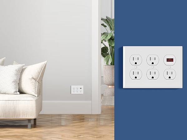 3 Gang Standard Duplex Switch Wall Plate
