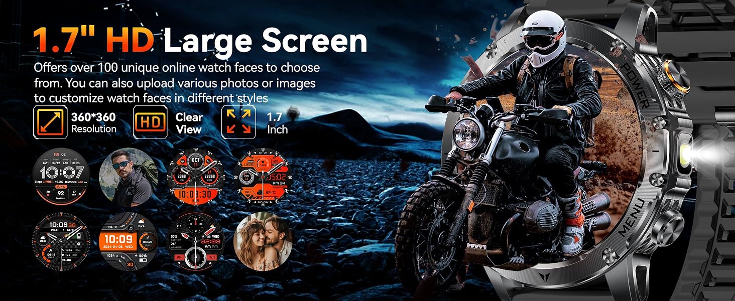 1.7&amp;amp;amp;amp;#34; HD Large Screen