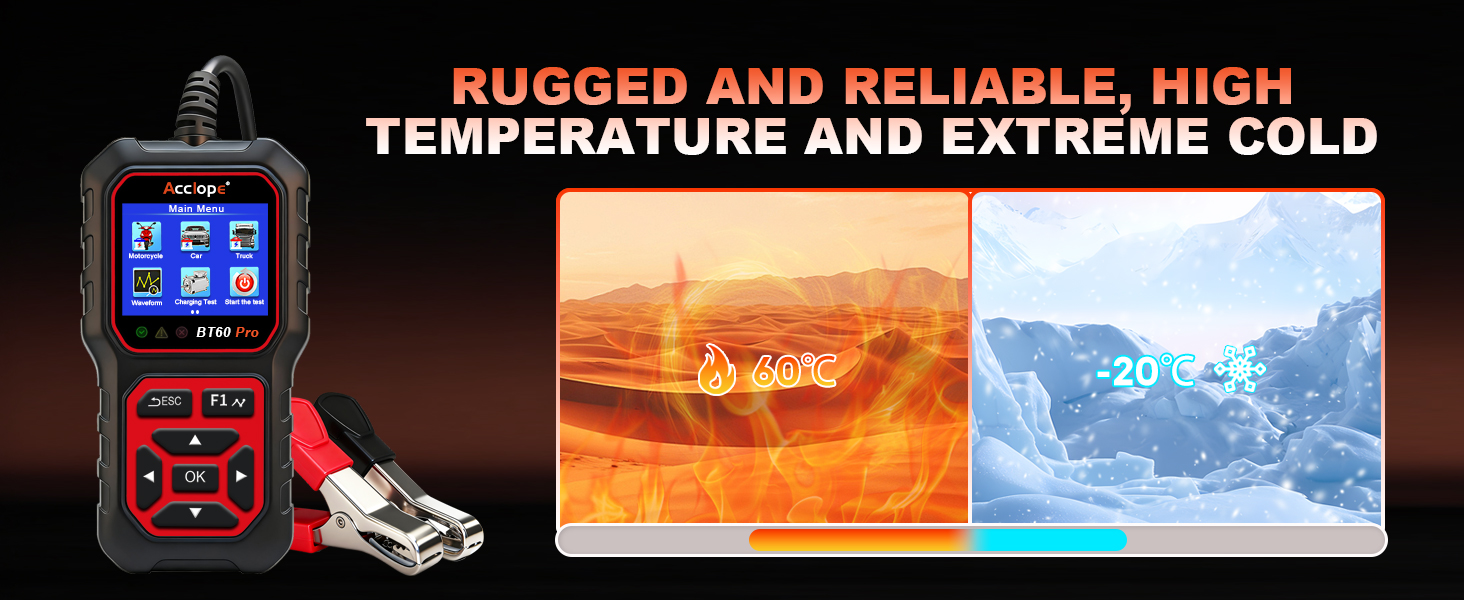 battery tester professional 12V lithium 6V analyzer 24V TRUCK motorcycle