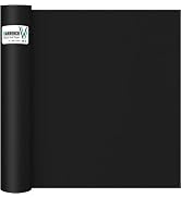 Vanhench 15" x 390" Black Craft Paper for Wrapping or Poster Bulletin Board, Construction Paper, ...