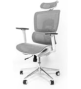 NearHub Ergonomic Office Chair for Big and Tall Max 400Lbs Heavy-Duty Office Gaming Chair with Ad...