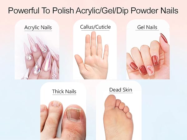 para uñas maquina de uñas e filer portable nail buffer electric nail buffer