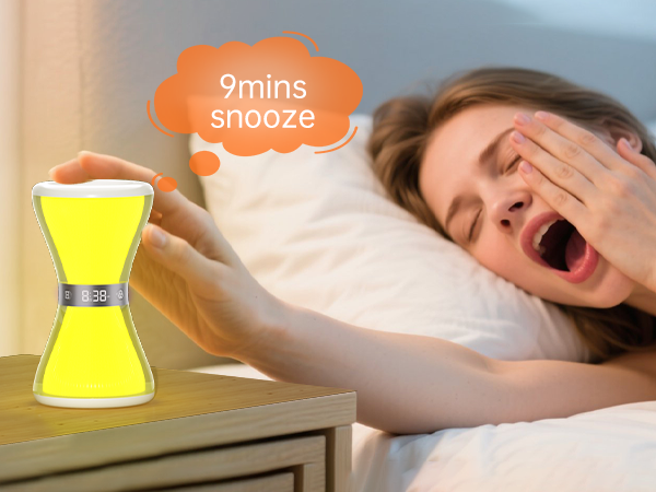 night light alarm clock