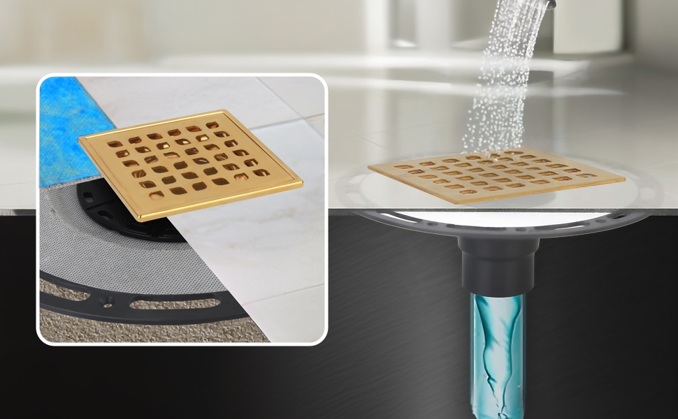Square Shower Drain