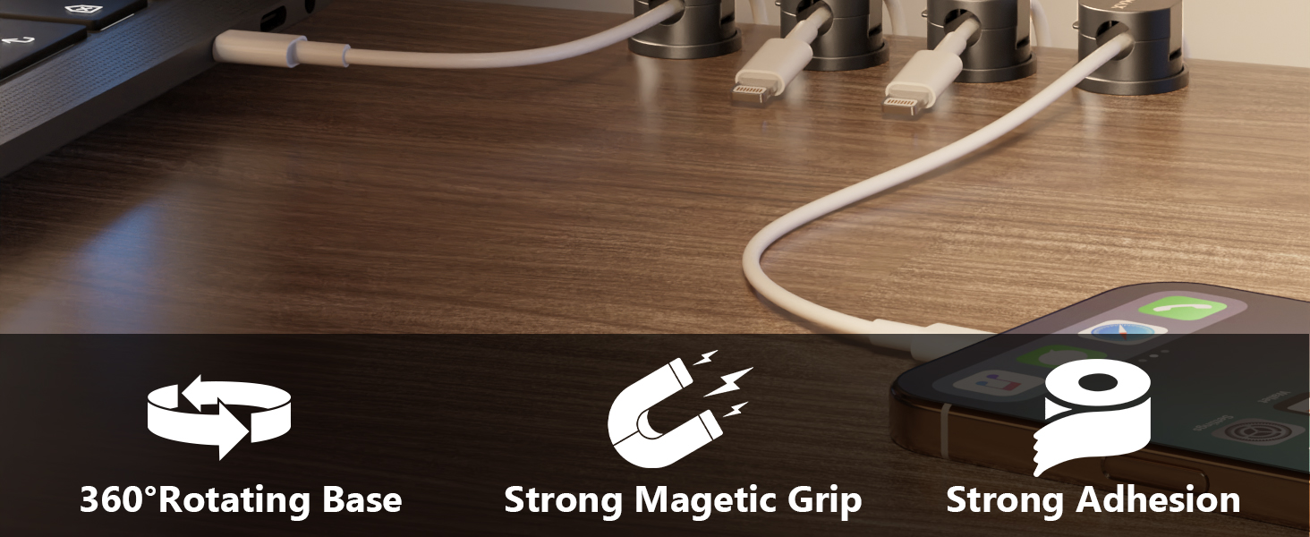 Magnetic Cable Clips