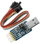 hiBCTR ??CP2102 USB to TTL UART 232 485 Port: 6-in-1 Serial Converter Debug Tool for Windows/Linu...