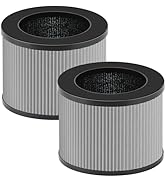 PETOX MK01 &amp; MK06 True HEPA Filter Replacement for MK01 MK06, TZ-K1 and DH-JH01 Air Purifier, Smo...