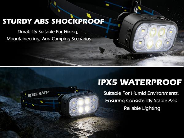 head lamps led rechargeable