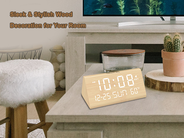 digital desk clock