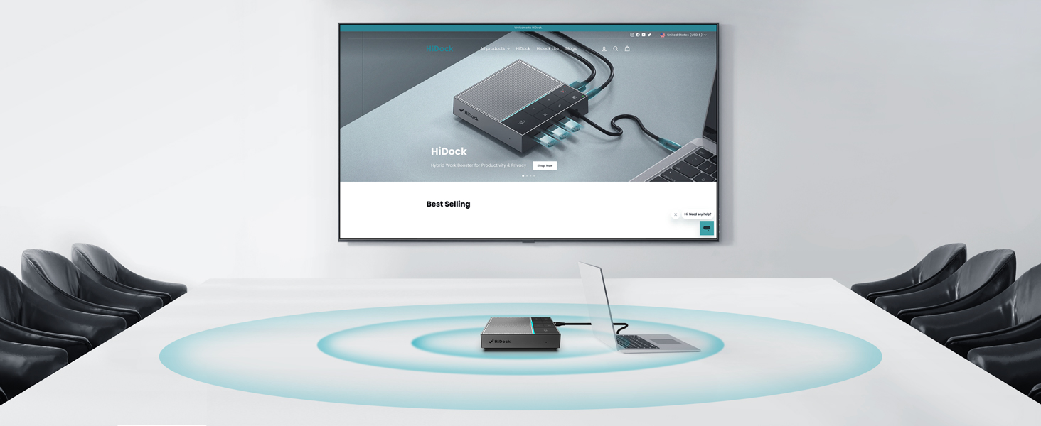 Speaker phone for conference call