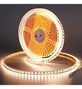 KXZM 24V 65.6ft/20m LED Strip Light Warm White 3000K 2400LEDs High Brightness 12000LM SMD2835 Fle...
