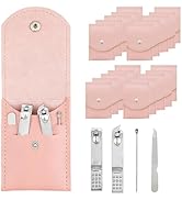 RISESAILS 20-Piece Complete Nail Care Kit, Professional Manicure Set with Stainless Steel Tools f...