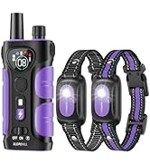 SLOPEHILL Dog Shock Collar,4200FT Dog Training Collar with Remote,IPX8 Waterproof E-Collar with B...