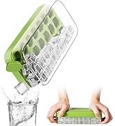 Ice Cube Tray, Easy Release Ice cube Molds &amp; Trays, 21 Pcs Silicone Ice Cube Trays for Freezer, G...