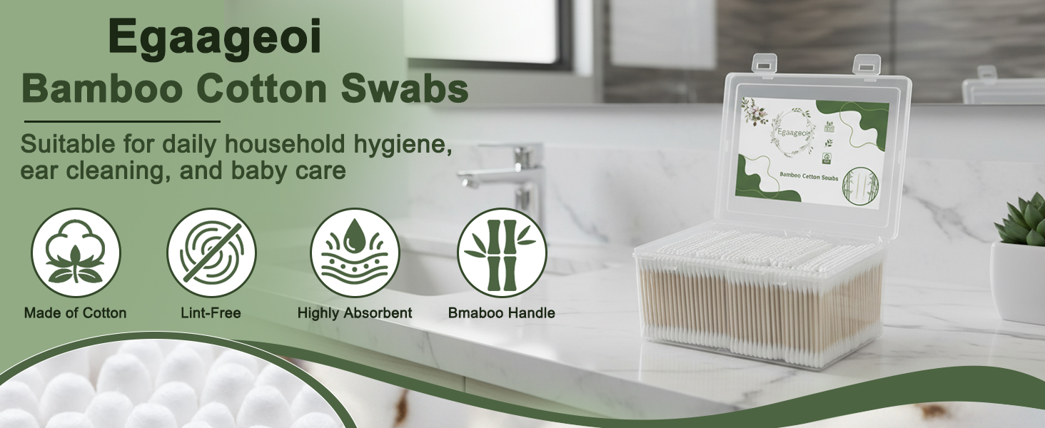 bamboo cotton swabs