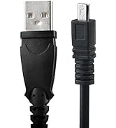 3ft USB Data Charger Cable for Nikon Coolpix S2600 S2500 S3000 S3200 S4300 S6100