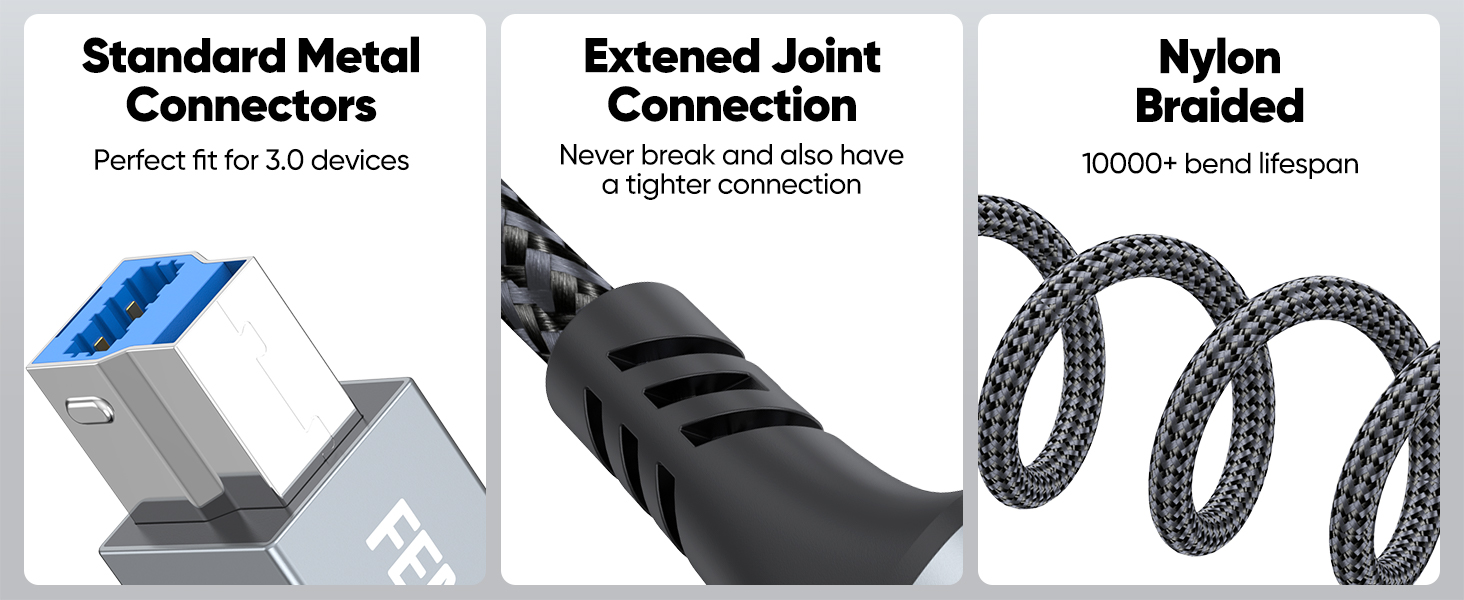 usb upstream cable 10 feet