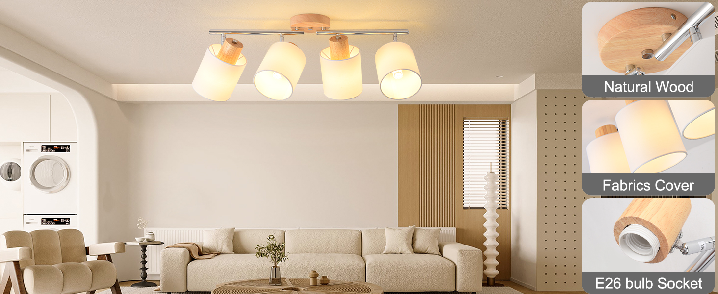 LED 4 Light Track Lighting Kit