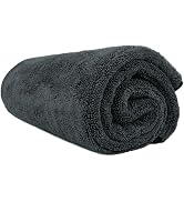 HOMEXCEL Car Drying Towel (36"x 24"), 1200GSM Ultra Absorbent Car Cleaning Cloth, Streak-Free Mic...
