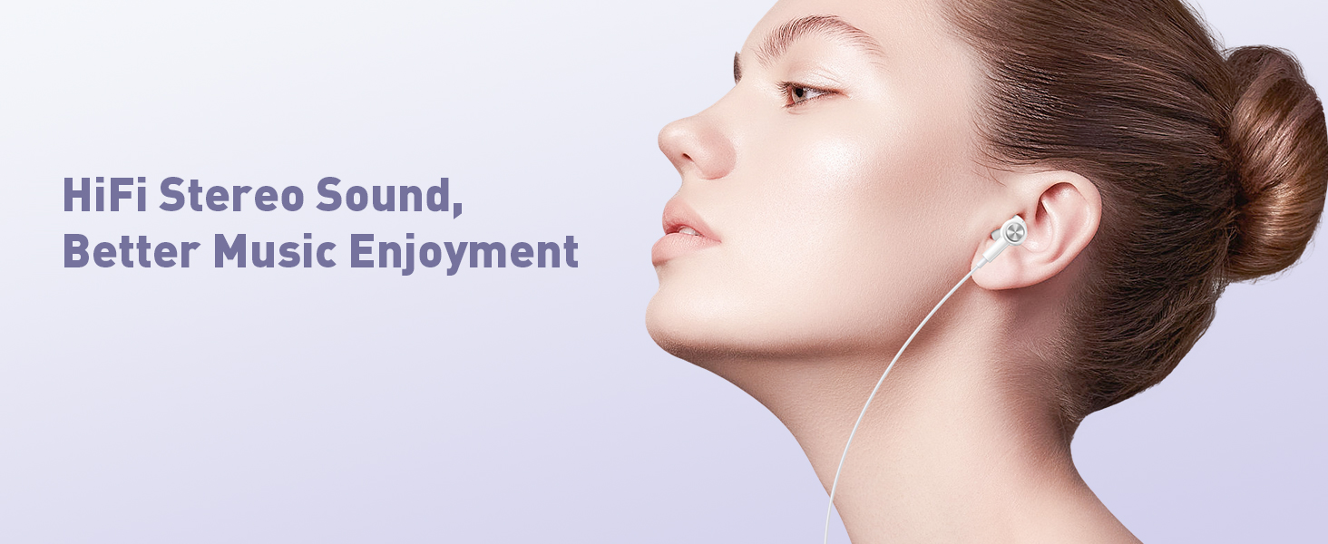 wired earbuds usb c headphones