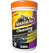 Armor All Car Cleaning Wipes, Wipes for Car Interior and Car Exterior, 90 Wipes Each