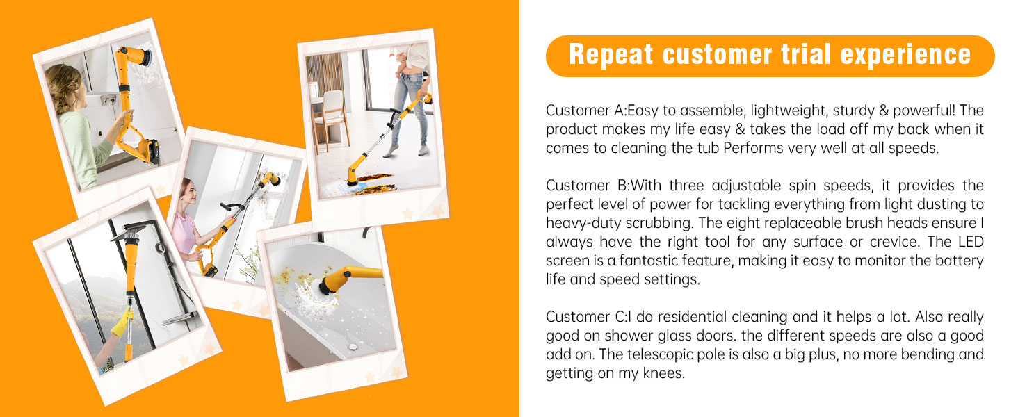 electric spin scrubber