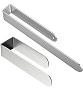 HUFEEOH 2 Pack Adhesive Hand Towel Holder, Sticky Towel Bar Towel Holder Wall Mounted, Stainless ...
