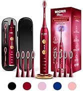 Wagner Stern WHITEN+ Edition. Smart Electric Toothbrush with Pressure Sensor. 5 Brushing Modes an...