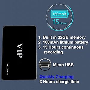 long time voice recorder