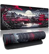 Meetcolor Anime Mouse Pad, 31.5“ x 11.8" Large Mouse Pad for Desk, Expanded Black Gaming Mousepad...