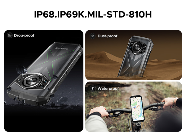 IP68/IP69K Waterproof