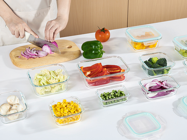 glass meal prep containers