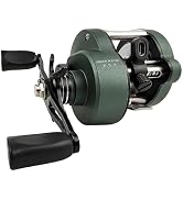 Baitcasting Fishing Reel,9.8oz Metal Body Baitcaster Reel, 7+1 Ball Bearings, 6.3:1 Gear Ratio Sm...