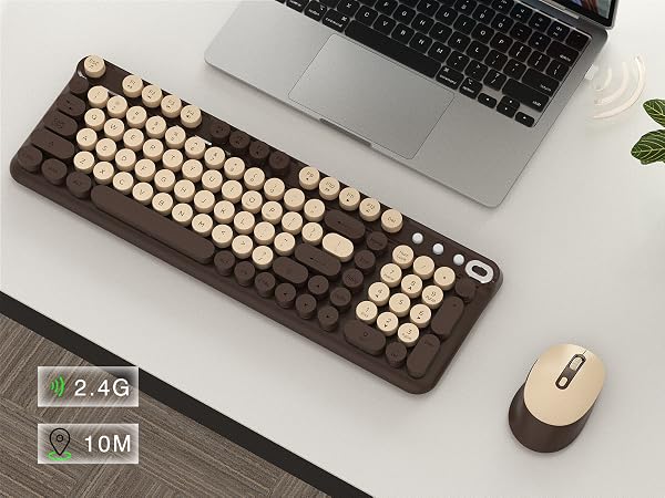 Wireless Keyboard and Mouse Combo