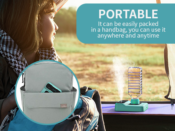 HOMDIS Portable Humidifier Travel Humidifier