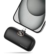 Kuulaa USB C Portable Charger Mini Power Bank 5000mAh Battery Pack 20W PD Fast Charging Portable ...