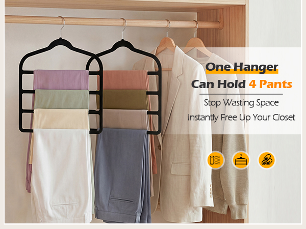velvet pants hanger