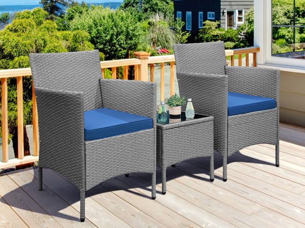 3-Piece Patio Furniture Set