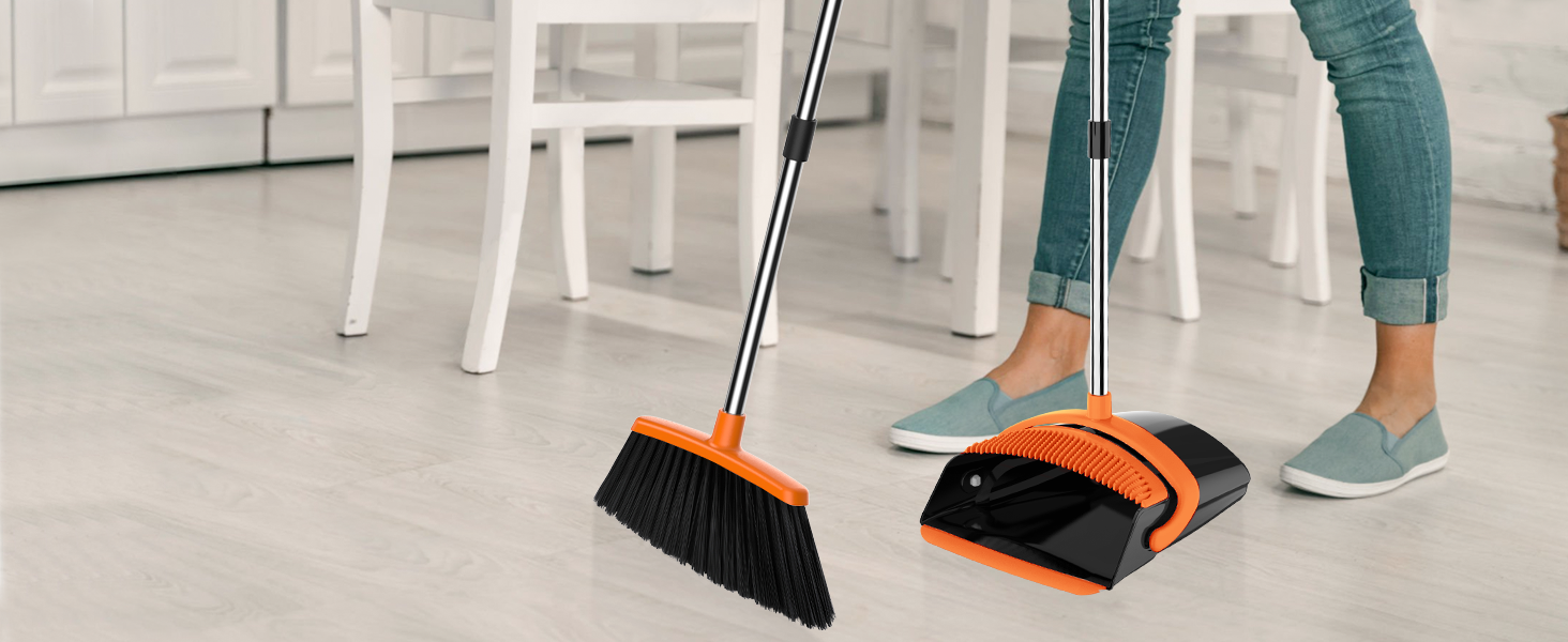Broom and Dustpan Set