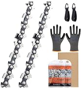 Savior 2Pack 18 Inch Chainsaw Chain L74 .063" Gauge .325" Pitch for Stihl MS271 MS290 MS291 MS261...