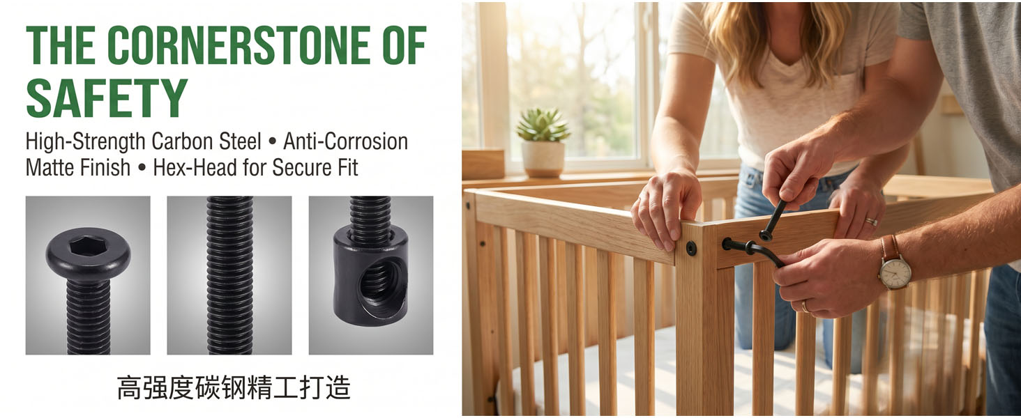 crib replacement hardware kit
