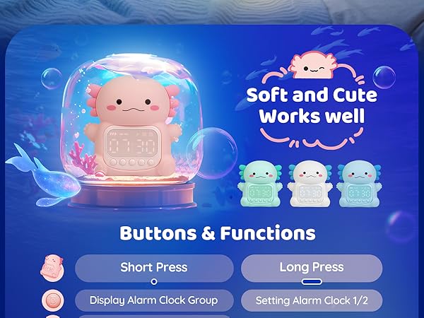 Alarm Clock with Night Light