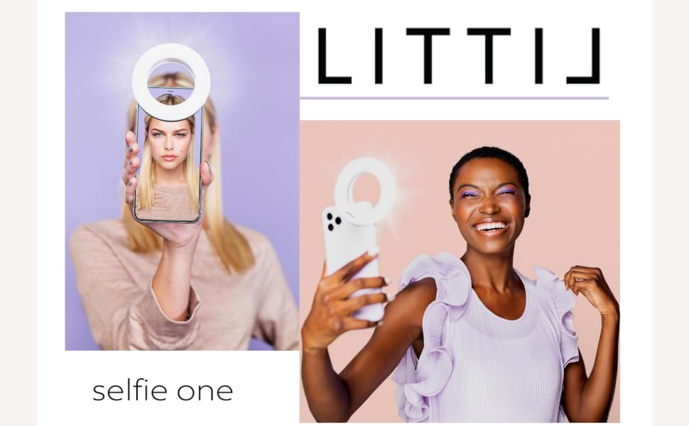 LITTIL Selfie One, Selfie Light, Ring Light, Zoom Light, 