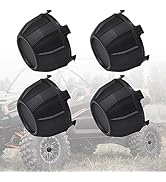 KEMIMOTO Tire Wheel Hub Caps Compatible with Kawasaki Teryx KRX 1000 2020-2023 2024 Black Dust Wh...