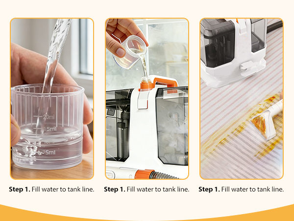 demineralized water for steam cleaner