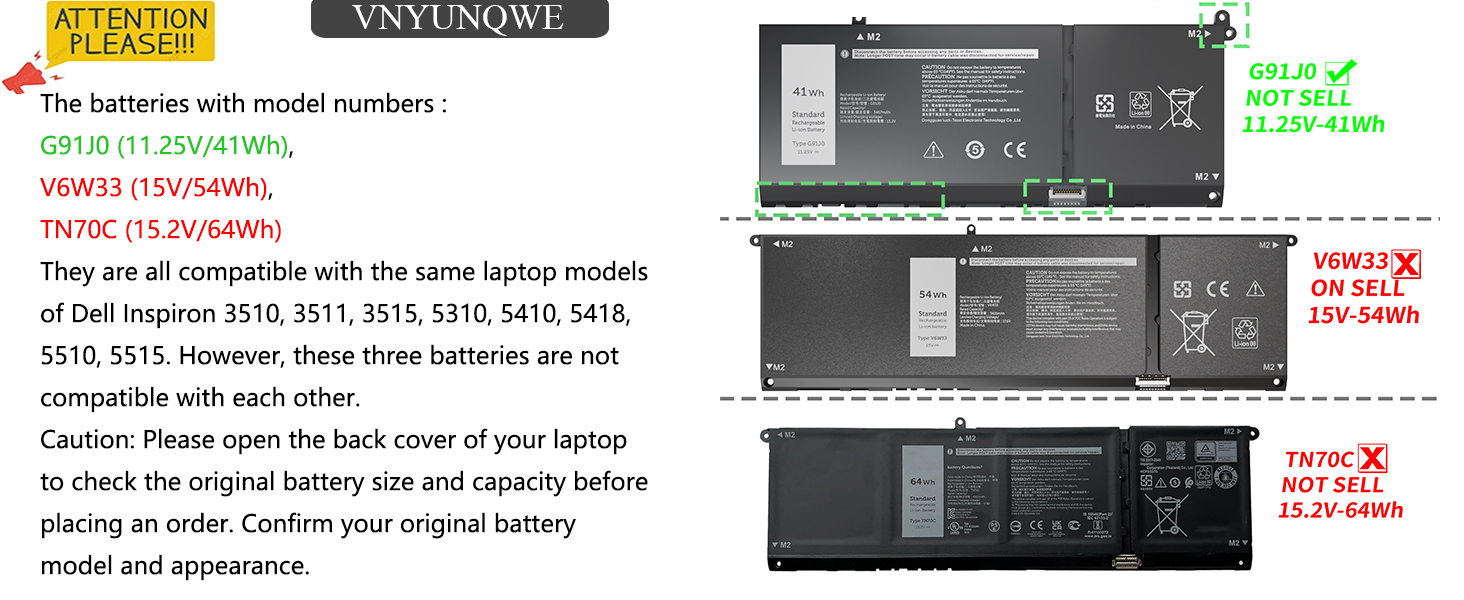 Dell Latitude 3520 battery