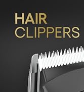 Novah Professional Hair Clippers for Men, Professional Barber Clippers, Mens Cordless Hair Clipp...