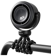 SWEETFULL Portable Stroller Fan, Pinch-Proof Baby Fan, 10H Battery, 5-Speed Quiet Mini Clip on Fa...